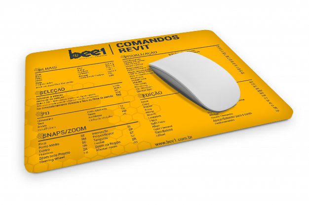 Mousepad-comandos-revit-bee1-amarelo