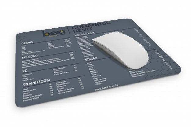 Mousepad-comandos-revit-bee1-cinza